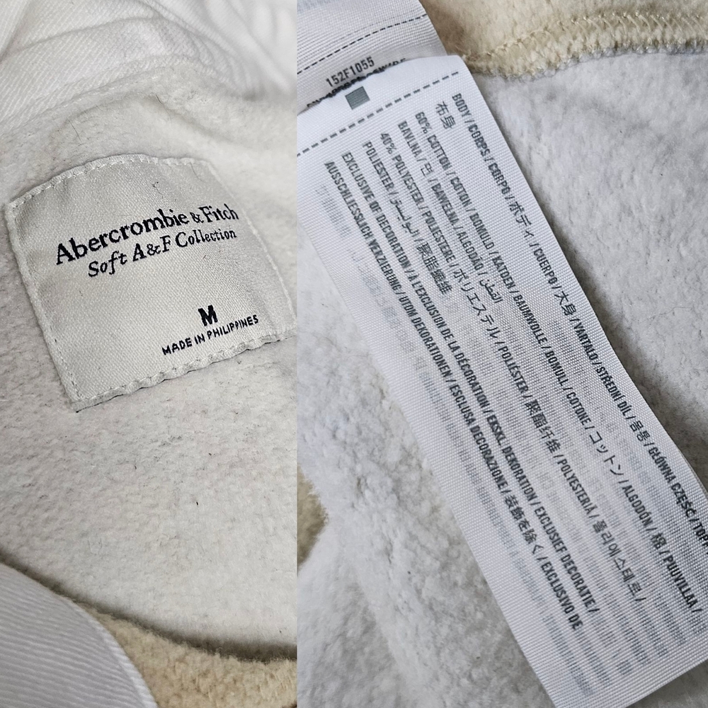 Abercrombie & Fitch Cream and Tan Polo Top - Picture 3 of 3